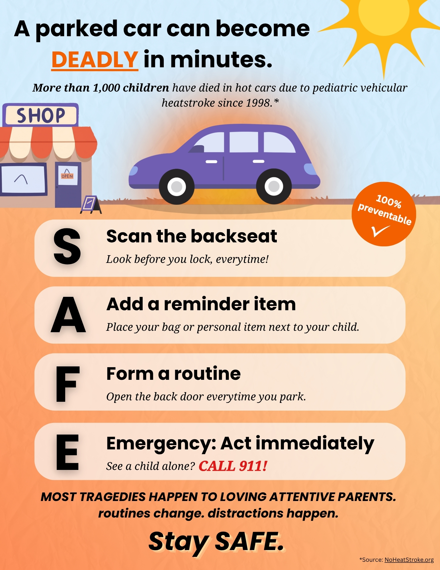 Stay SAFE.